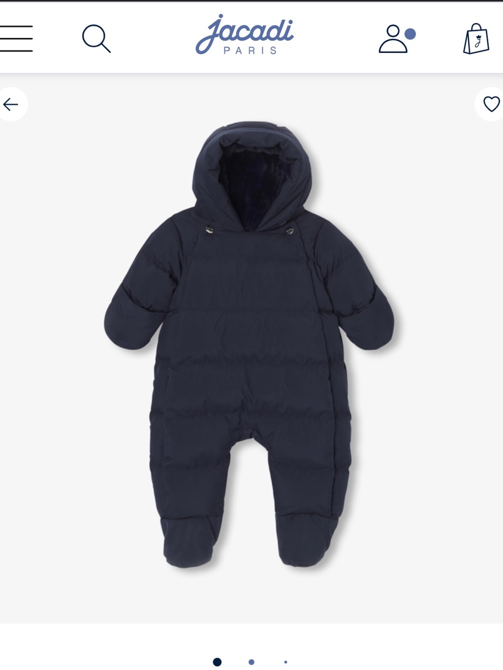 Jacadi Paris Baby Bunting
